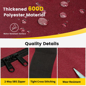 Customized High Quality <b>Water</b> Resistant Denim Duffle Bags with Polyester Lining Large Capacity & Easy <b>Carry</b> - Product Image 5