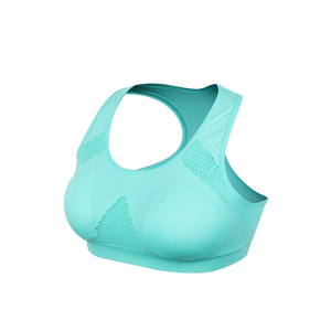 Women's High Support Breathable Quick Dry Sweat-Wicking Sports <b>Bra</b> with Removable Padded Cups Four-Way <b>Stretch</b> for Yoga Fitness - Product Image 1