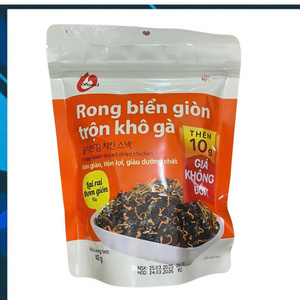 Alga crujiente mezclada con pollo deshidratado – O'Food 40g/paquete, delicioso snack coreano de algas, perfecto con arroz (al por mayor) - Product Image 3