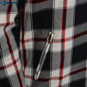 เสื้อขี่มอเตอร์ไซค์ผ้าฟลานเนลระบายอากาศ กันลม พร้อมแผ่นป้องกันแรงกระแทก % ผ้าฝ้าย - Product Image 6