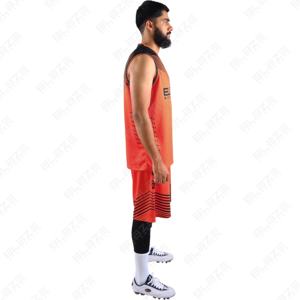 Blaze Fight Wear uniforme de basket-ball OEM personnalisé de haute qualité unisexe adulte été basket-ball ensemble de sport respirant - Product Image 4