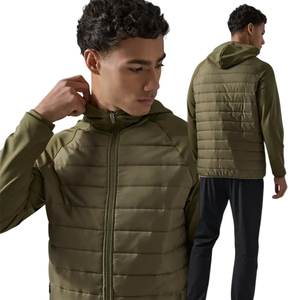 เสื้อแจ็คเก็ตบุนวมผู้ชายแบบเย็บลายตาราง  ไซส์อเมริกา ผ้าฝ้าย 100% เสื้อโค้ทกันหนาวสำหรับฤดูหนาว ผู้ผลิตเสื้อผ้าฤดูหนาว รับพิมพ์ลายตามสั่ง แบรนด์ส่วนตัว - Product Image 2