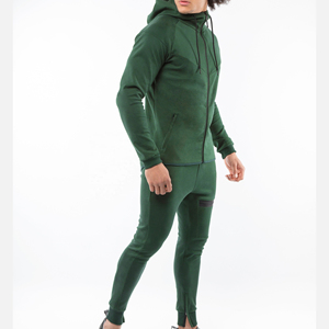 Conjunto Deportivo Informal de Felpa, Sudadera y Pantalones, Chándal Personalizado para Hombre, Corte Regular, Alta Calidad, Ropa Urbana Moderna, 100% Algodón - Product Image 6