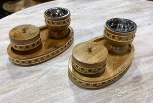 FAIZA CRAFT Brûleur d'encens indien artisanal en bois d'acacia et de santal de haute qualité, brûleur de Bakhoor, couleur personnalisée - Product Image 6