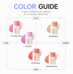 MAKEHEAL Cloud <b>Cube</b> Blusher 8g 5 Shades Korean Cream Blusher Soft Focus Geltrix Blurring Filter K-Beauty Face Makeup - Product Image 3