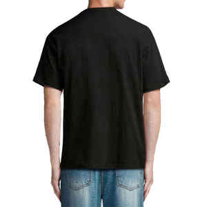 เสื้อยืดคัสตอมแบบยูนิเซ็กซ์ 160 GSM ลดราคาใหม่ 10% เสื้อยืดผู้ชายประดับเพชร เสื้อยืดผ้าฝ้ายหนาน้ำหนักมากทรงโอเวอร์ไซส์สำหรับผู้ชาย - Product Image 2