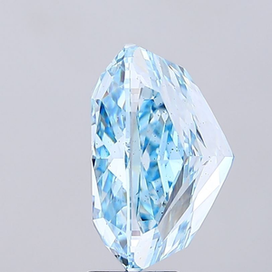 เพชรคุณภาพสูงสีน้ำเงินสดใส ทรงแฟนซี ผลิตในห้องปฏิบัติการ ได้รับการรับรองจาก IGI ขัดเงาอย่างดี แบบ CVD สำหรับขายส่ง - Product Image 5