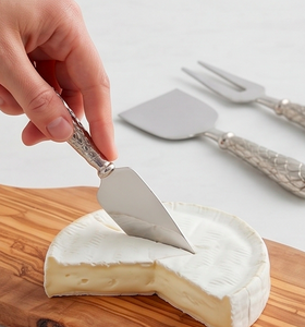 Modern Stainless Steel <b>Cheese</b> <b>Knife</b> <b>Set</b> With Ornate Handles Dishwasher Safe Ideal For Serving Use Kitchen And Catring Use - Product Image 6