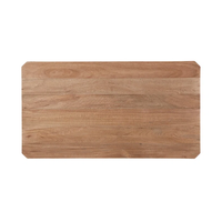 Table basse rectangulaire en bois massif moderne sur mesure FURAKA, mobilier pour salon et café, montage facile, couleur personnalisée
