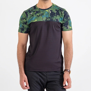 เสื้อยืดคอกลมผู้ชายทรงปกติ ผ้าถัก โพลีเอสเตอร์ 100% แห้งเร็ว ระบายอากาศดี เป็นมิตรกับสิ่งแวดล้อม เหมาะสำหรับออกกำลังกายในฤดูร้อน - Product Image 4