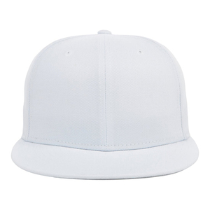 Stylish <b>Flat</b> Brim Fitted <b>Cap</b> Premium Baseball Hat Structured Closed Back <b>Cap</b> for <b>Men</b> Women Street Fashion Sports Activities - Product Image 1