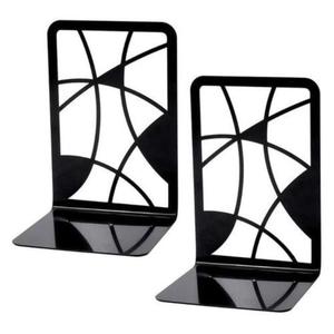 Sujetalibros de metal minimalistas modernos para el hogar, oficina, estudio, estante de escritorio, soporte decorativo elegante para libros - Product Image 1
