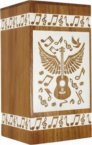 Urnes funéraires en bois modernes de style américain faites à la main pour hommes et femmes, décoratives, pour enterrement, à bas prix - Product Image 5