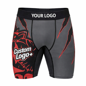Pantalones Cortos de Compresión Personalizados para Otoño, MMA, Grappling, BJJ, Kickboxing, Muay Thai, Entrenamiento en Gimnasio, Ropa de Lucha, Ajustados, Ligeros y de Secado Rápido - Product Image 1