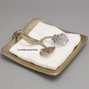 Marvelous Leafy Design Metal Decorative <b>Napkin</b> <b>Holder</b> For Kitchen And Table Accessories Restaurant Wood <b>Napkin</b> <b>Holder</b> - Product Image 5