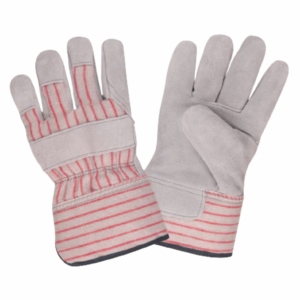 Gants de travail en cuir de vachette pleine fleur, résistants à la chaleur, antistatiques, certifiés CE, doux et confortables, pour usage industriel intensif - Product Image 2