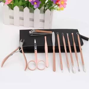 Nail <b>Kit</b> 7 In 1 Stainless Steel <b>Manicure</b> Tools Set Portable Case Classic Style for Adult - Product Image 5