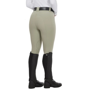 High Quality 4-way Stretch Horse Riding Breeches <b>Leggings</b> Tights <b>Equestrian</b> Wear Pants on Technical Fabric with Soft Feel - Product Image 4