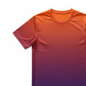 Haut de compression en polyester et élasthanne, T-shirt de sport professionnel pour l'entraînement, Soutien musculaire haute performance, Vêtement de fitness actif - Product Image 2