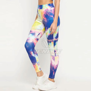 Créez vos propres leggings de yoga pour femmes, vêtements de sport fabriqués au Pakistan, nouveau style, leggings à taille élastique en vente - Product Image 4