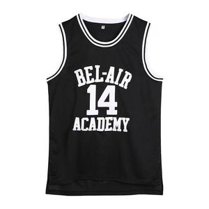 Años 90, The Fresh Prince of Bel Air Academy # Camiseta Deportiva 14 para Hombre y Mujer, Camiseta de Baloncesto Unisex para Fiestas Temáticas - Product Image 1