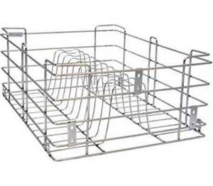 Cesta de Almacenamiento de Alambre Metálico con Asas, Organizador de Malla Grande para Hogar, Cocina, Baño, Oficina, Almacenamiento en Estantes - Product Image 6