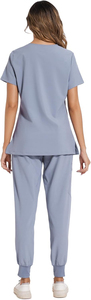 Conjuntos de Uniformes Médicos de Alta Calidad para Mujer, Manga Corta, Cuello en V, para Uso Hospitalario, Salón de Belleza, Spa, Enfermería - Product Image 2