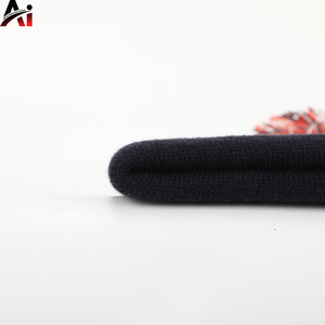 personalized adult winter beanies wholesale oem custom logo 100% acrylic fisherman knit ribbed cuff <b>hat</b> 2026 - Product Image 6