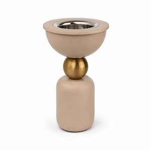 Metal Middle Eastern Incense Burner Modern Minimalist Arabic Mubkhar Glossy Gunmetal Censer For <b>Oud</b> <b>Bakhoor</b> Home Decor Office - Product Image 4