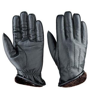 Gants et mitaines en cuir pour hommes, compatibles écrans tactiles, pour la maison et tous les secteurs, accessoires de mode, gants de dressing en cuir - Product Image 3