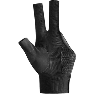 Gant de billard unisexe en PU à demi-doigts pour droitier, toutes saisons, à enfiler, prix de gros, gants de billard personnalisés, design sur mesure - Product Image 5
