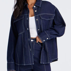 Conjunto de Dos Piezas de Mezclilla, Diseño Exclusivo, Informal de Verano, Sin Mangas, Cintura Elástica, Pierna Ancha, Secado Rápido y Transpirable - Product Image 2