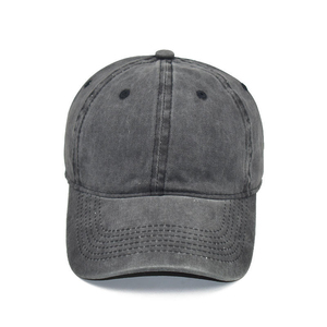 Gorra de Béisbol Unisex de Algodón, 6 Paneles, Color Sólido, Ajustable, Cierre Trasero Ajustado, Acabado Lavado - Product Image 3