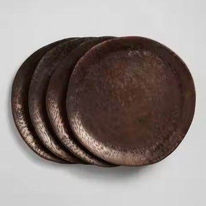 Assiette de présentation rustique en fer, accent de luxe pour salle à manger et événements - Product Image 4
