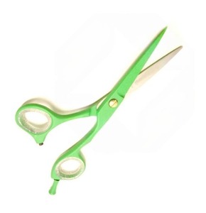 Tijeras de Peluquería Rectas de Acero Inoxidable con Punta Afilada y Mango de Acero, Recubiertas de Color, Modelo B-EBT-571 - Product Image 1