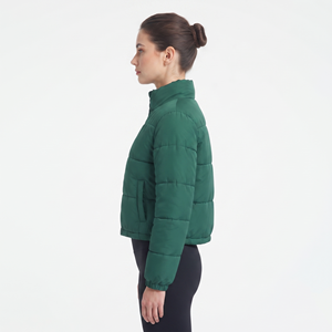 Cheap Rates Best Sale Winter Short Body Women's <b>Jackets</b> 2026 Customized Style Long Sleeve <b>Cropped</b> Women Puffer <b>Jacket</b> OEM - Product Image 2