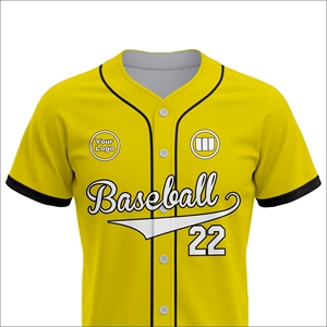 Custom Made Baseball Jersey OEM Supplier Breathable Quick Dry Team Uniform Lightweight Sportswear Bulk Manufacturer - Product Image 4