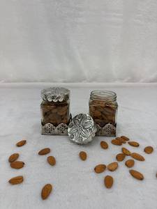 Royal Silver Plated Dry Fruit Jar With Velvet <b>Box</b> - Product Image 5