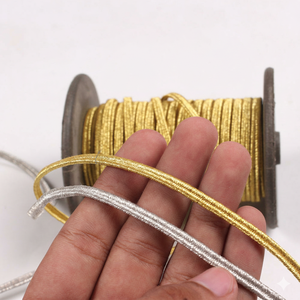 Cordon Soutache Tressé Métallique Plat de Luxe 4mm pour Vêtements, Quilting et Artisanat - Product Image 4