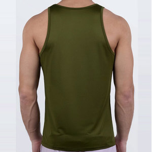 Men's 180g Heavyweight Summer Fashionable Knitted Breathable Quick Dry Longline Vintage Tank Top <b>Running</b> <b>Vest</b> Outdoor Top 100% - Product Image 2