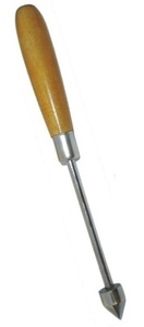 Iron Irregular Shape <b>Engraving</b> <b>Tool</b> with Wooden Handle for Jewelry <b>Engraving</b> and Ring Making - Product Image 4