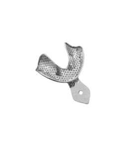 Bandejas de Impresión Dental de Acero Inoxidable M, Instrumento Dental Manual Reutilizable |    Acero Inoxidable de Primera Calidad - Product Image 1