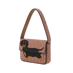 Handcrafted Embroidered Beaded Premium Handmade Durable <b>Bag</b> Intricate Art Design Custom Pattern for Travel <b>Party</b> Festival Gifts - Product Image 1
