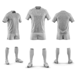 Uniforme de Rugby de Talla Grande al Mejor Precio, 100% Poliéster, Nuevo Diseño, Uniformes de Rugby Personalizados - Product Image 3