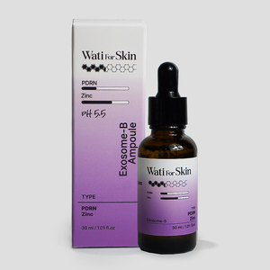 Wati For Skin PDRN Zinc Biome Exosome-B Ampoule 30ml |   Traitement intensif de régénération cutanée et de resserrement des pores à base d'ADN de saumon - Product Image 1