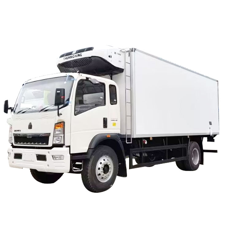 Новый бренд Sinotruk HOWO, 6 колес, 4 х2, небольшой ручной Sinotruck, грузовик с морозильной камерой, грузовик-рефрижератор для продажи