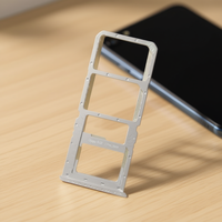 Tiroir pour carte SIM Micro SD pour Oppo A52 2020 CPH2069 Argent