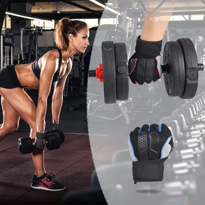 Guantes de Ciclismo para Hombre de Buena Calidad a Precio de Mayoreo, Hechos en Pakistán, Guantes Deportivos de Medio Dedo de Cuero para Motocicleta - Product Image 6