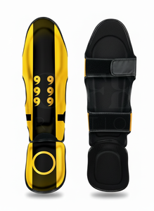 Protège-tibias professionnels pour la compétition et l'entraînement de Muay Thai, Kickboxing, MMA, et le sparring, pour les combattants en extérieur - Product Image 6