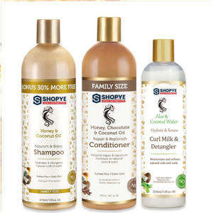 Hot New Coconut Hair <b>Shampoo</b> Conditioner Natural Hair Care Deep Repair Nourishing Moisturizing Liquid Form Reduces Hair Breakage - Product Image 1